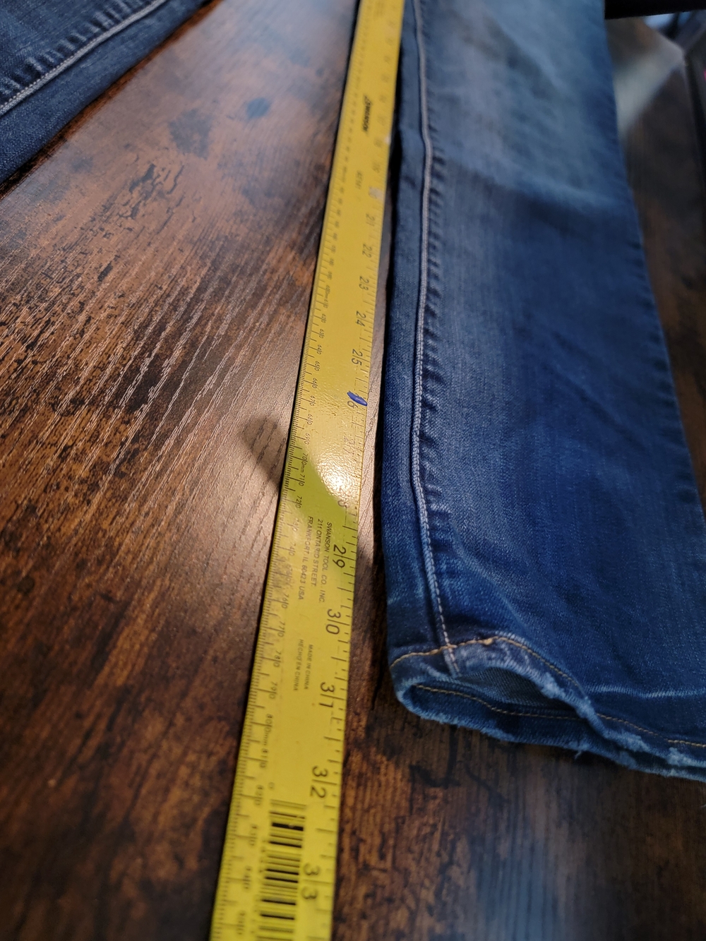 American Eagle Outfitters Medium Wash Skinny Jeans Size 14 - Picture 9 of 12